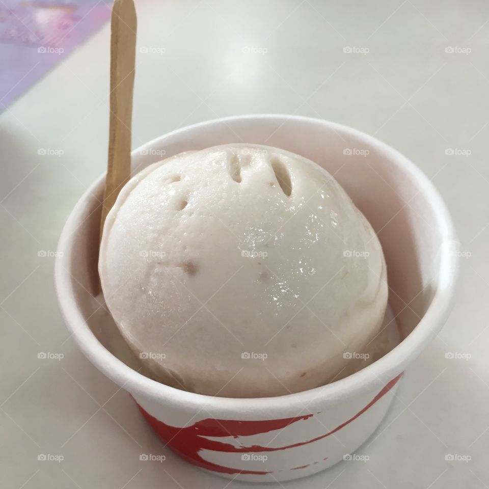 Taro root icecream