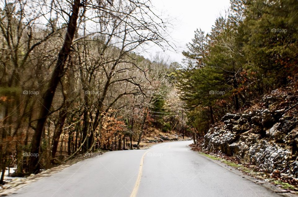 Magnetic Road, Eureka Springs, Arkansas makes a lovely afternoon drive in any season.