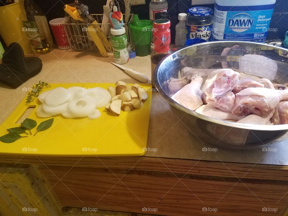Baked Chicken ingredients