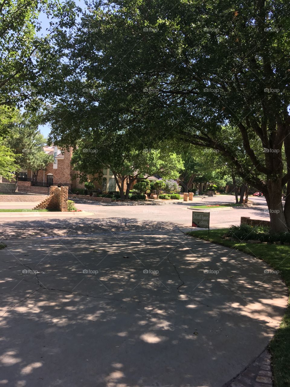 This is the neighborhood where I was working this week 