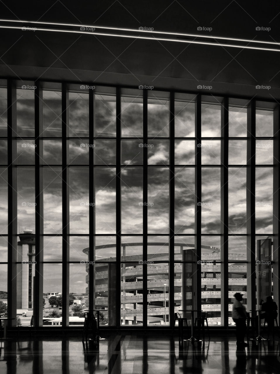 Window Space at Charlotte Douglas International Airport.