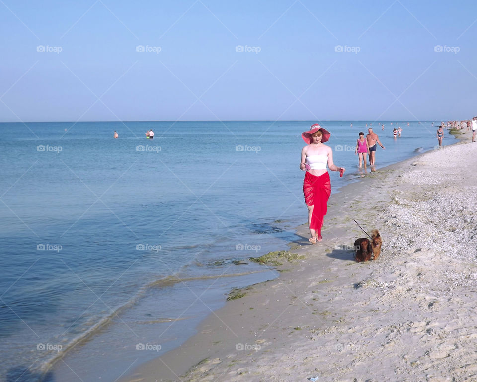 Girl on the beach