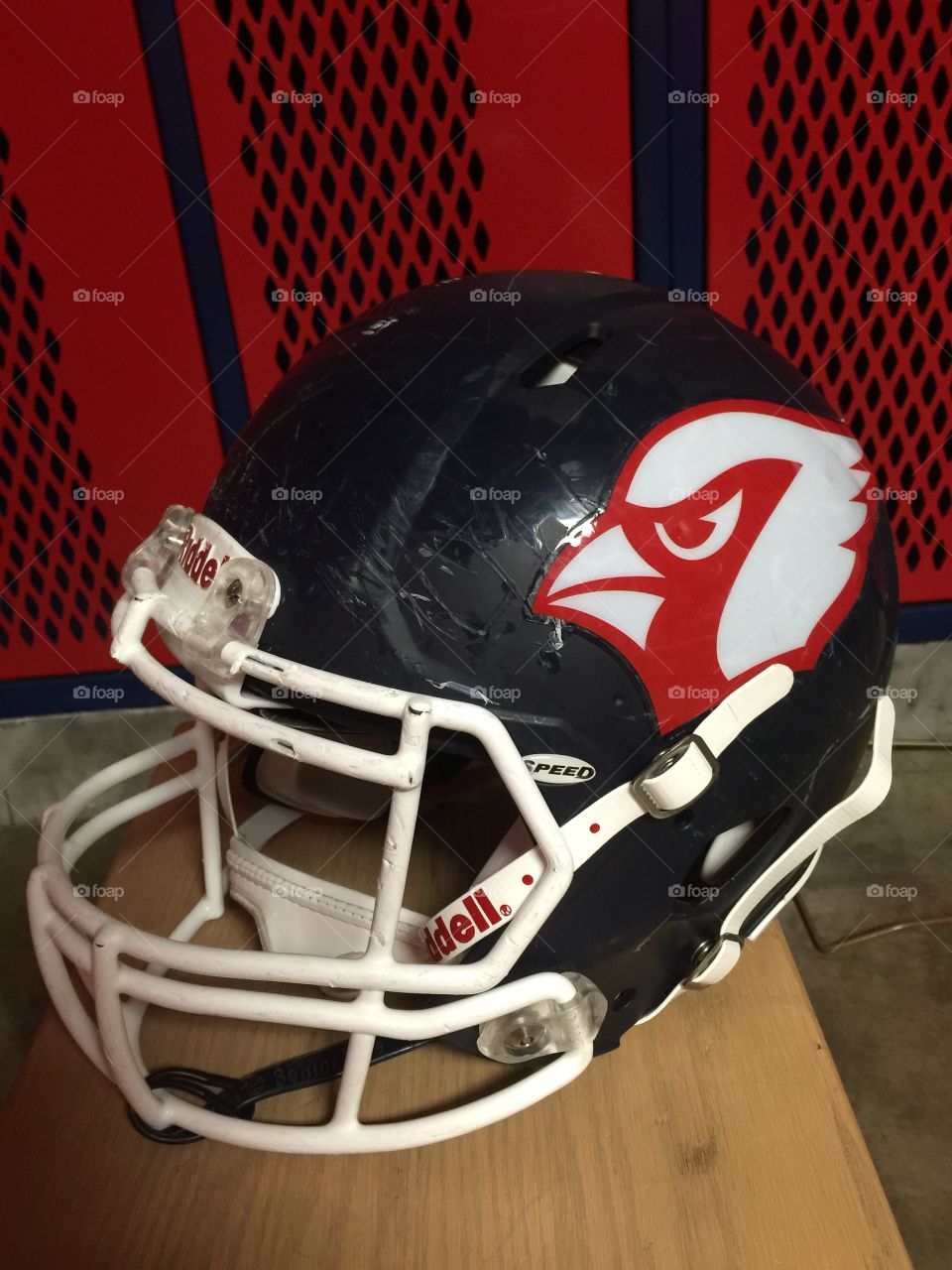 Helmet after season
