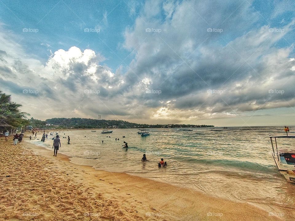 beach side Sri Lanka