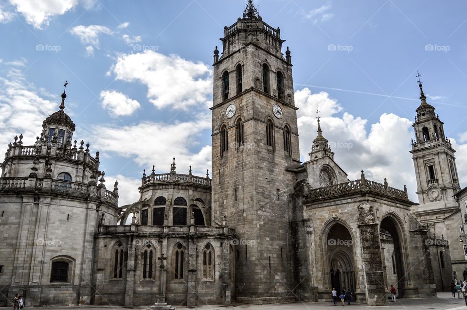 Catedral de Lugo. Catedral de Santa María de Lugo (Lugo - Spain)