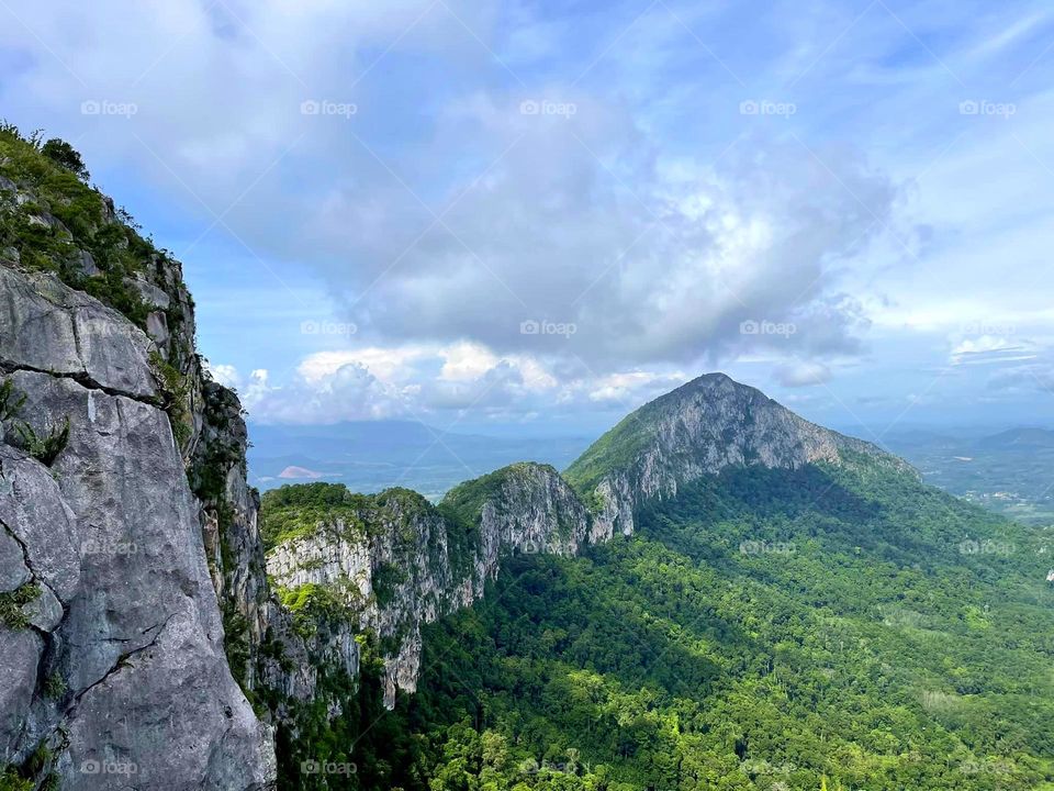Top view in Gunung Baling