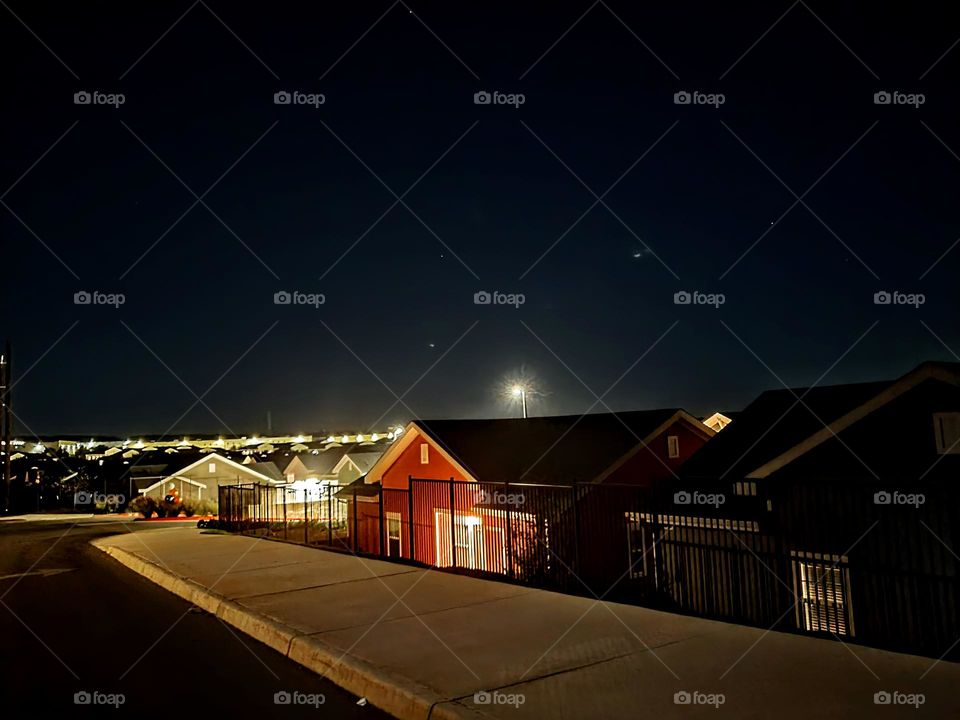 Nighttime lights community view