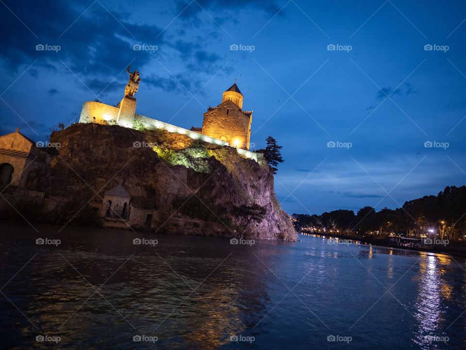 Castle in Tlibisi Georgia 