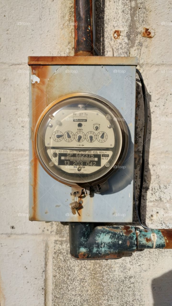 old school power meter