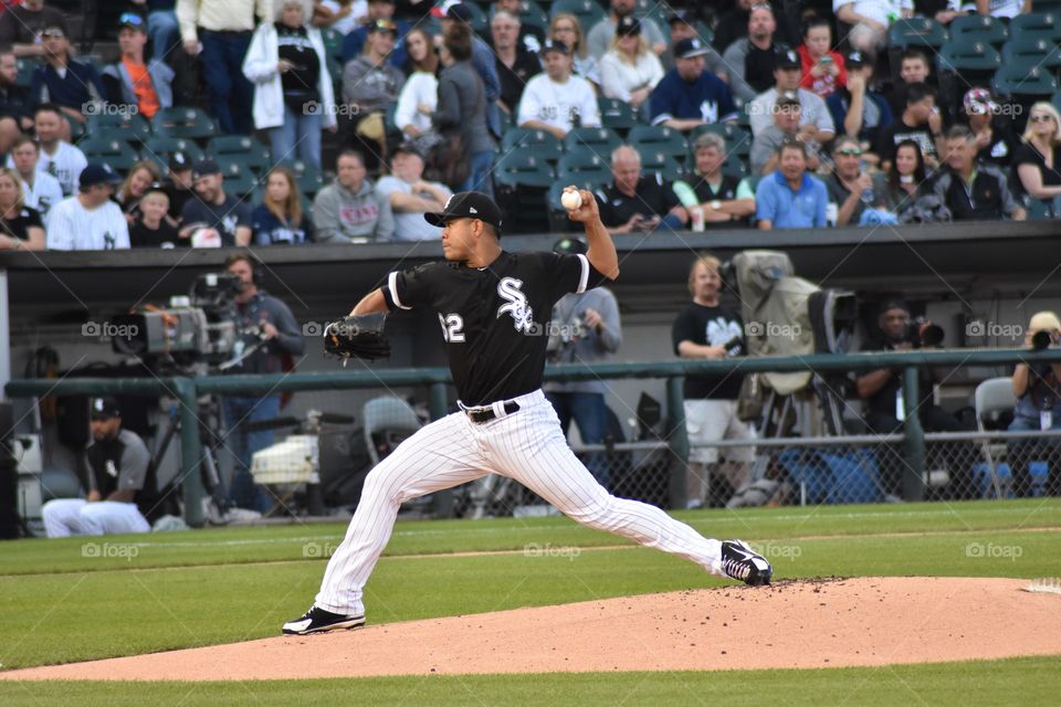 Jose Quintana with the Chicago White Sox