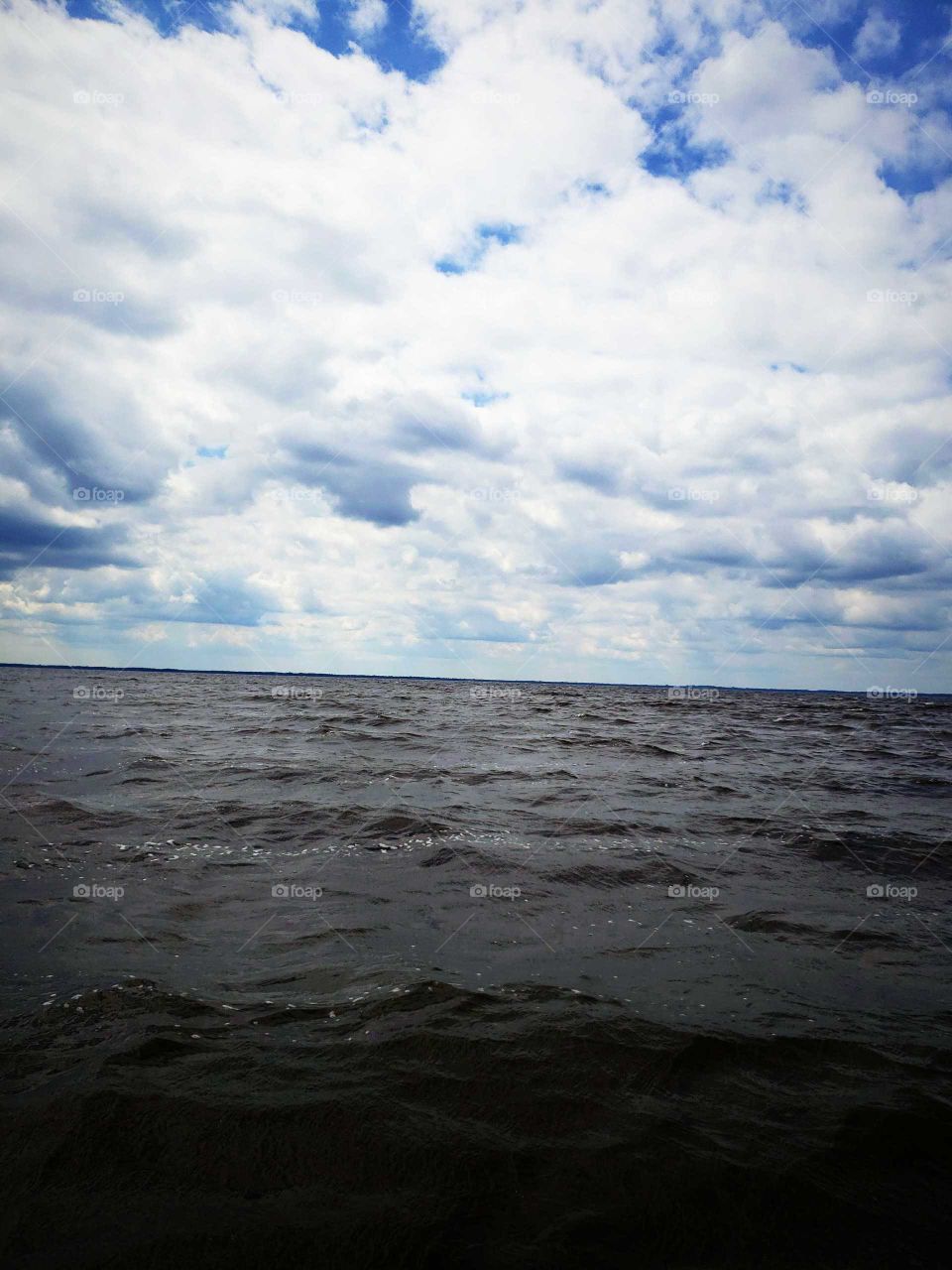 Beautiful lake Michigan and Wisconsin