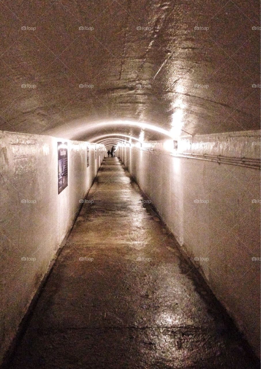Tunnel beneath Niagara Falls, Ontario 