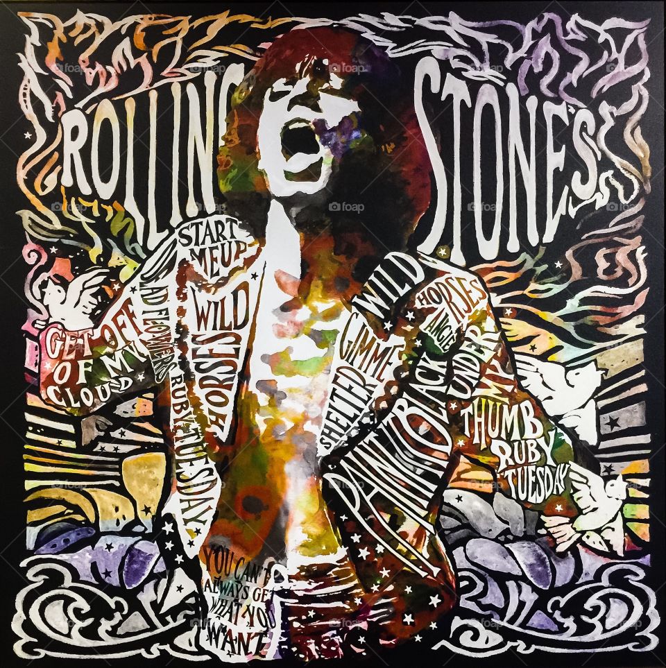 Rolling Stones poster
