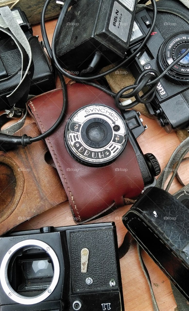 Old cameras