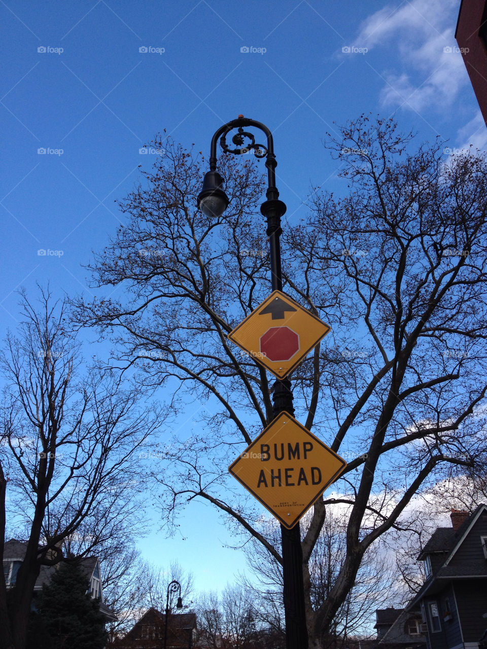 light sign street lamp point of view by michaella