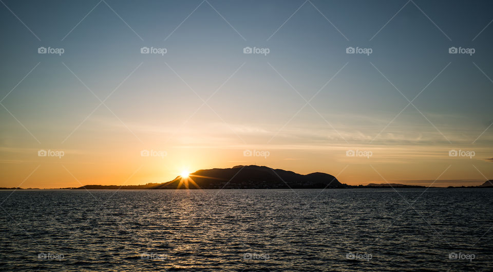 Sunset in Ålesund