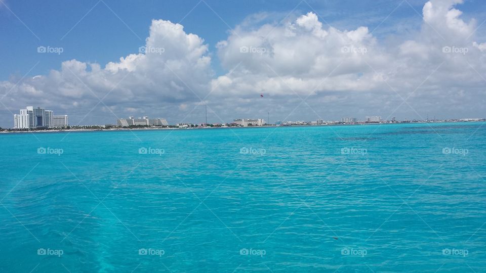 Off the Coast of Cancun