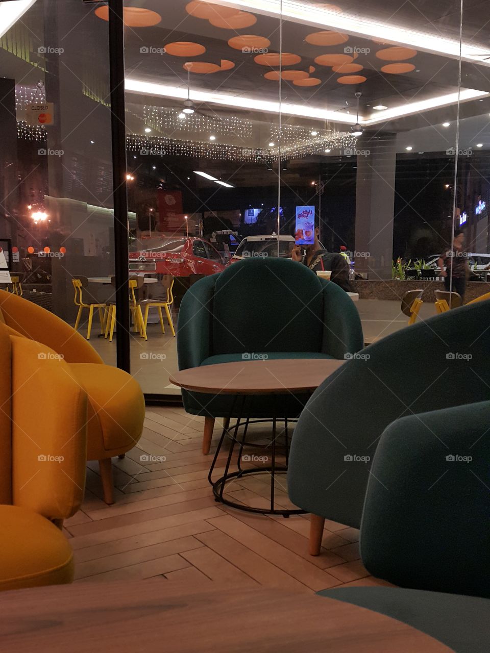 Inside San Francisco cafe at Getaway Mall Seremban Malaysia