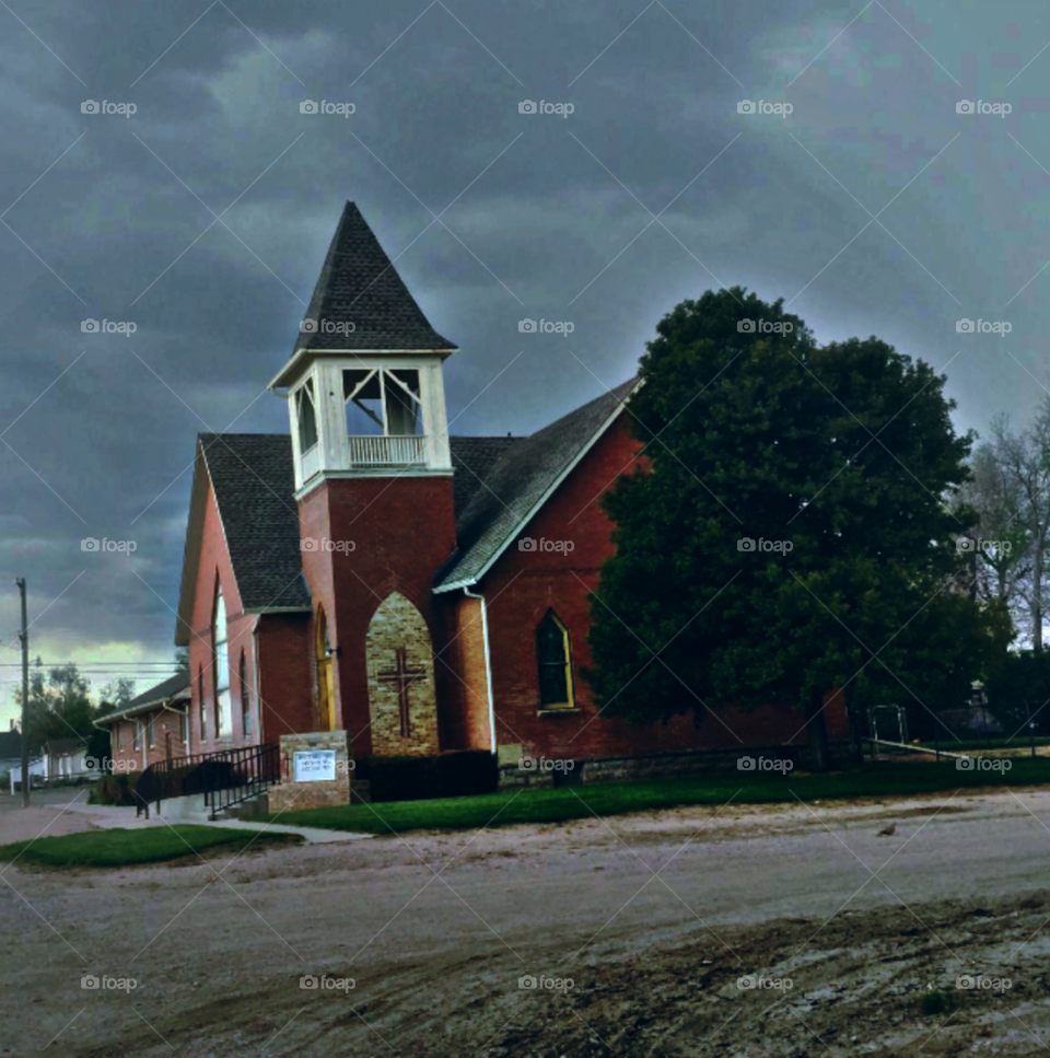 Little church on the prairie