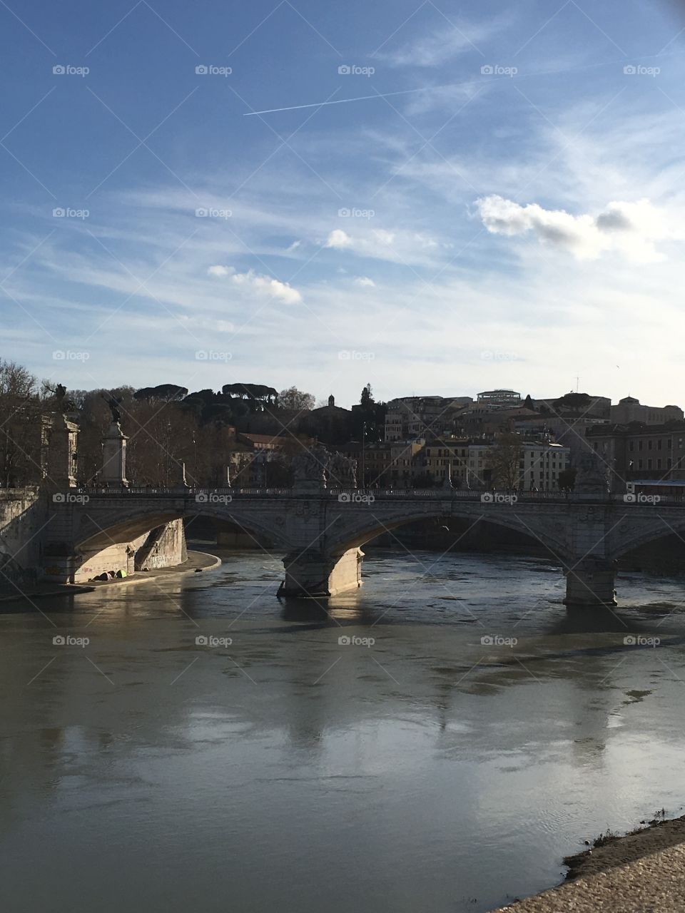 Tiber river Rome