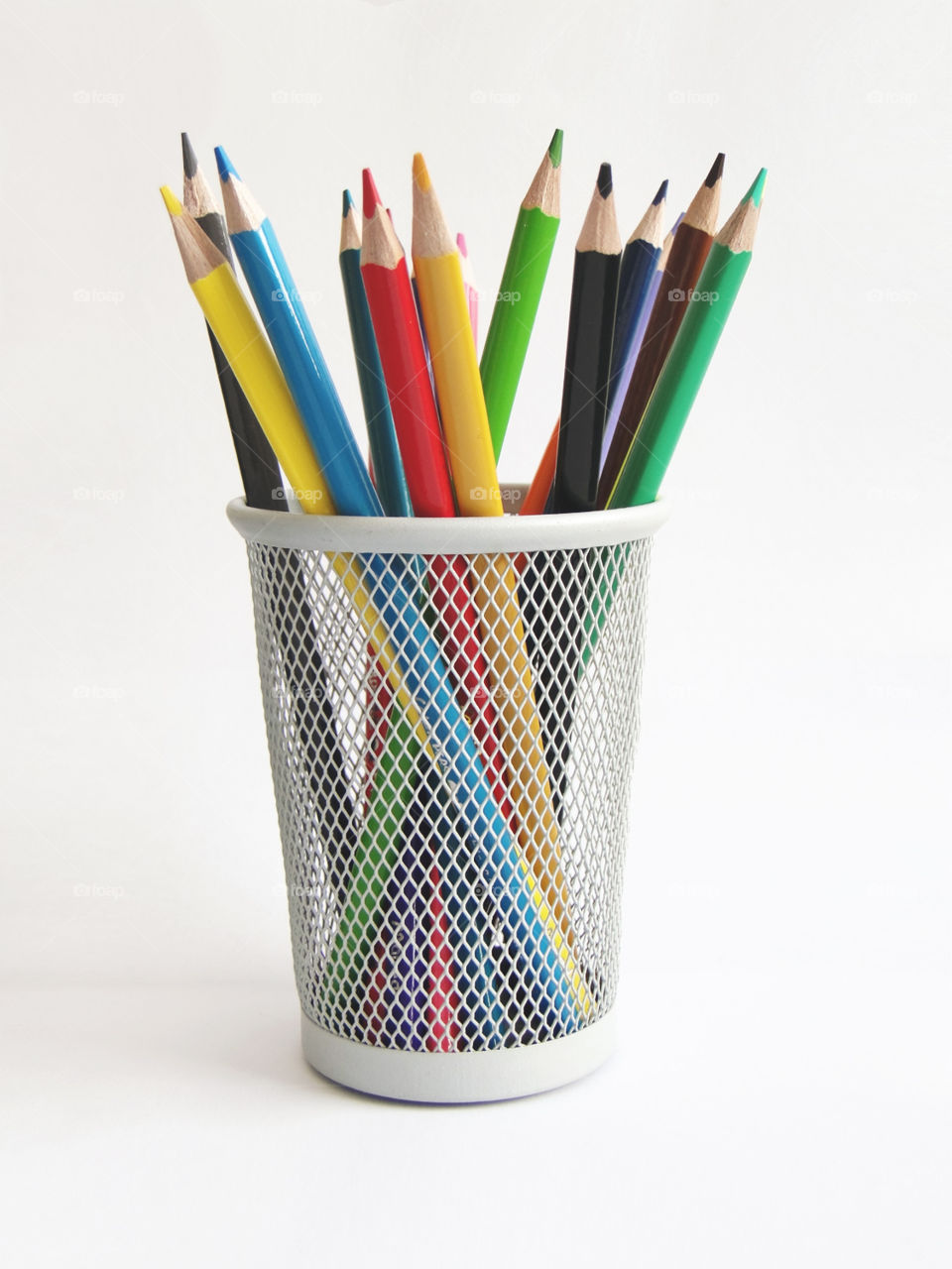 Coloured pencils