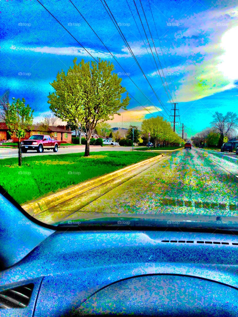 Boulevard. Photo of my commute