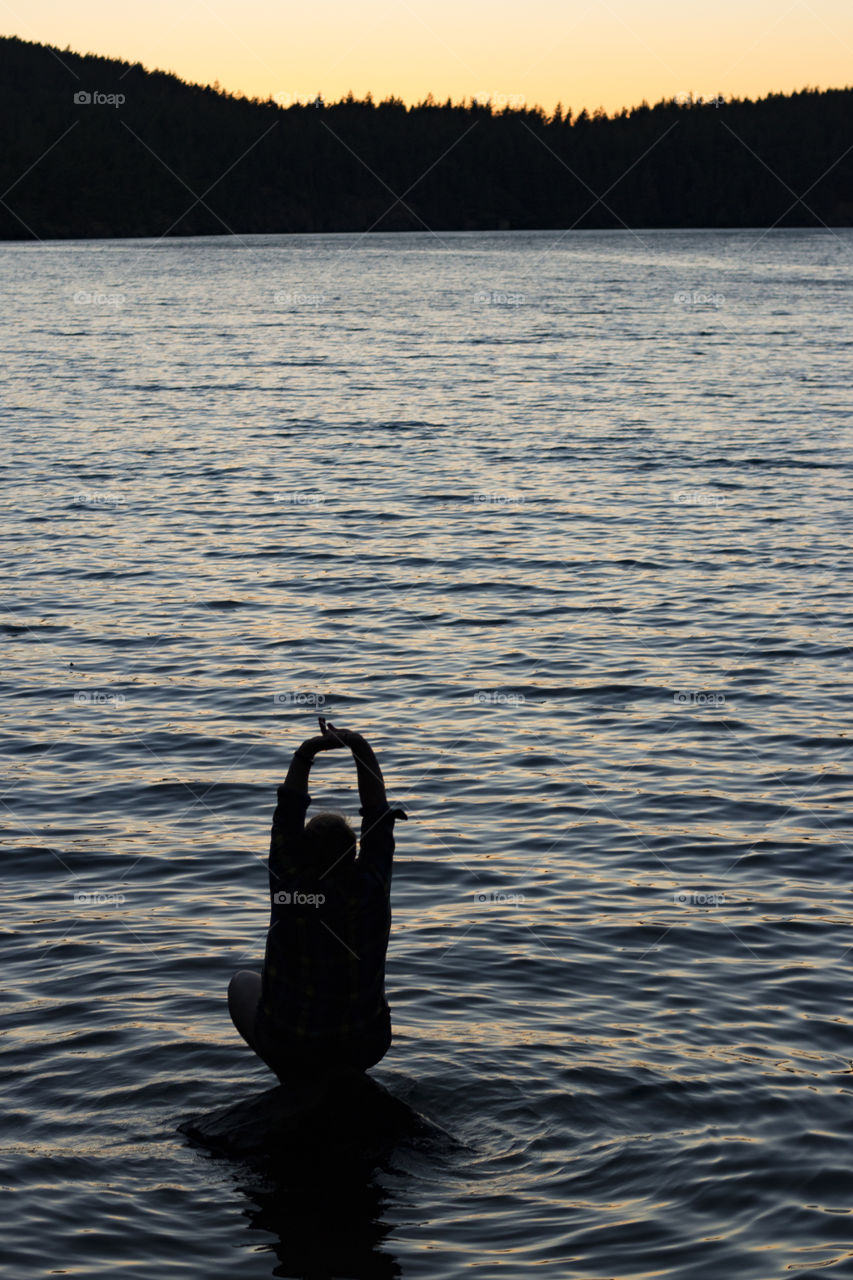 Waiting for a sunset that would never happen 