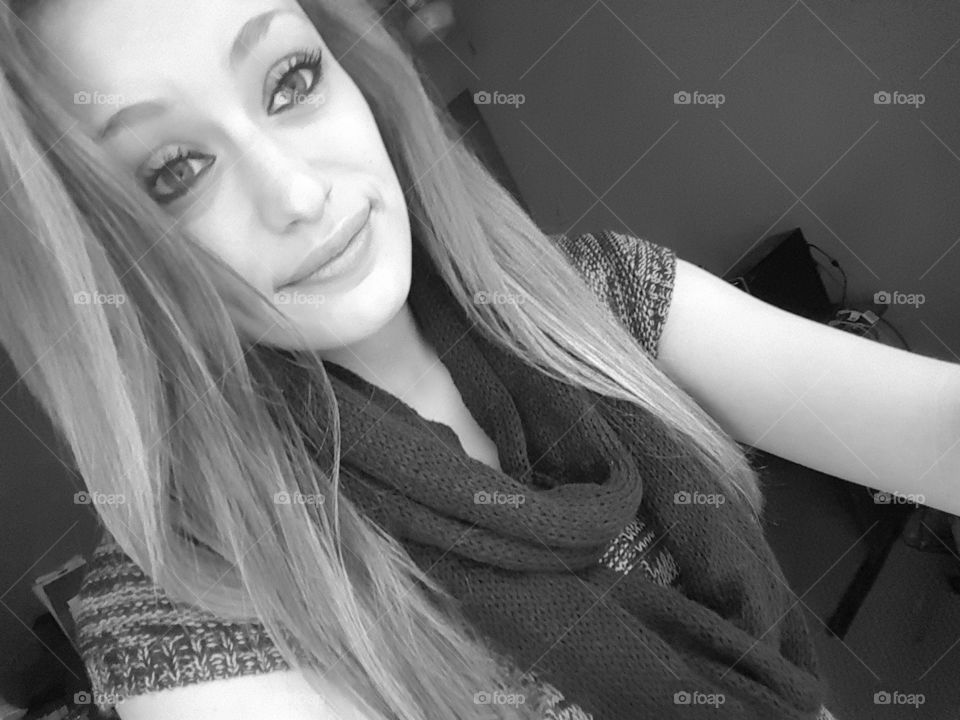 Monochrome, Portrait, Girl, Woman, Model