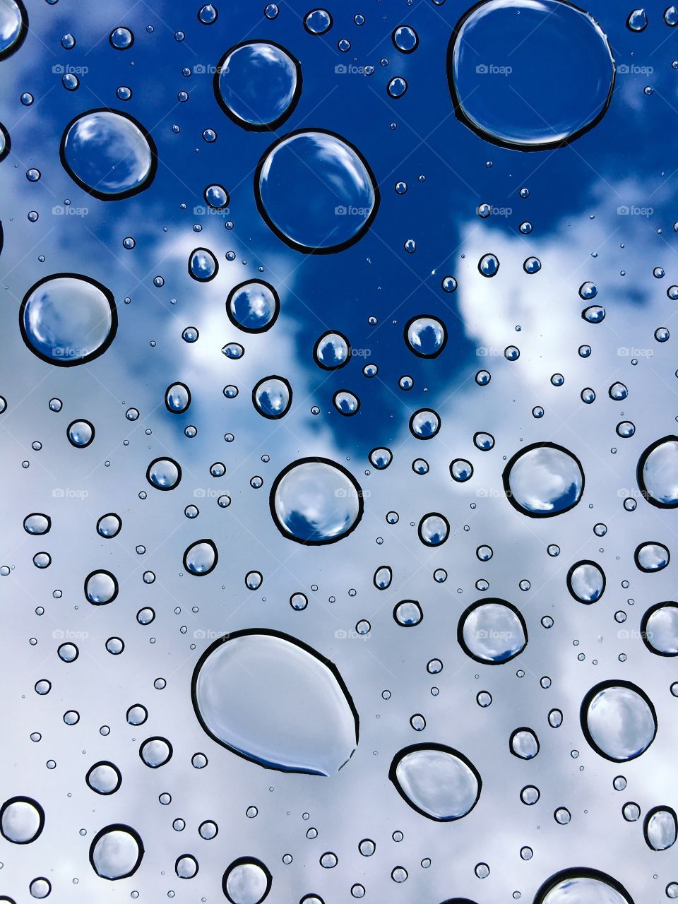 Water droplets 