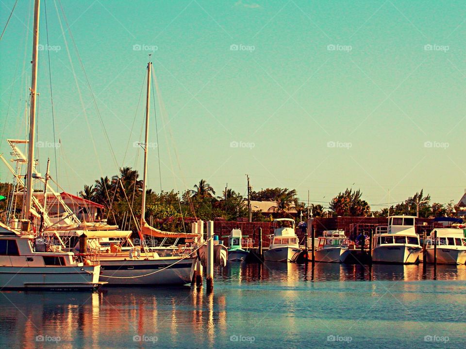 Boats at the dock