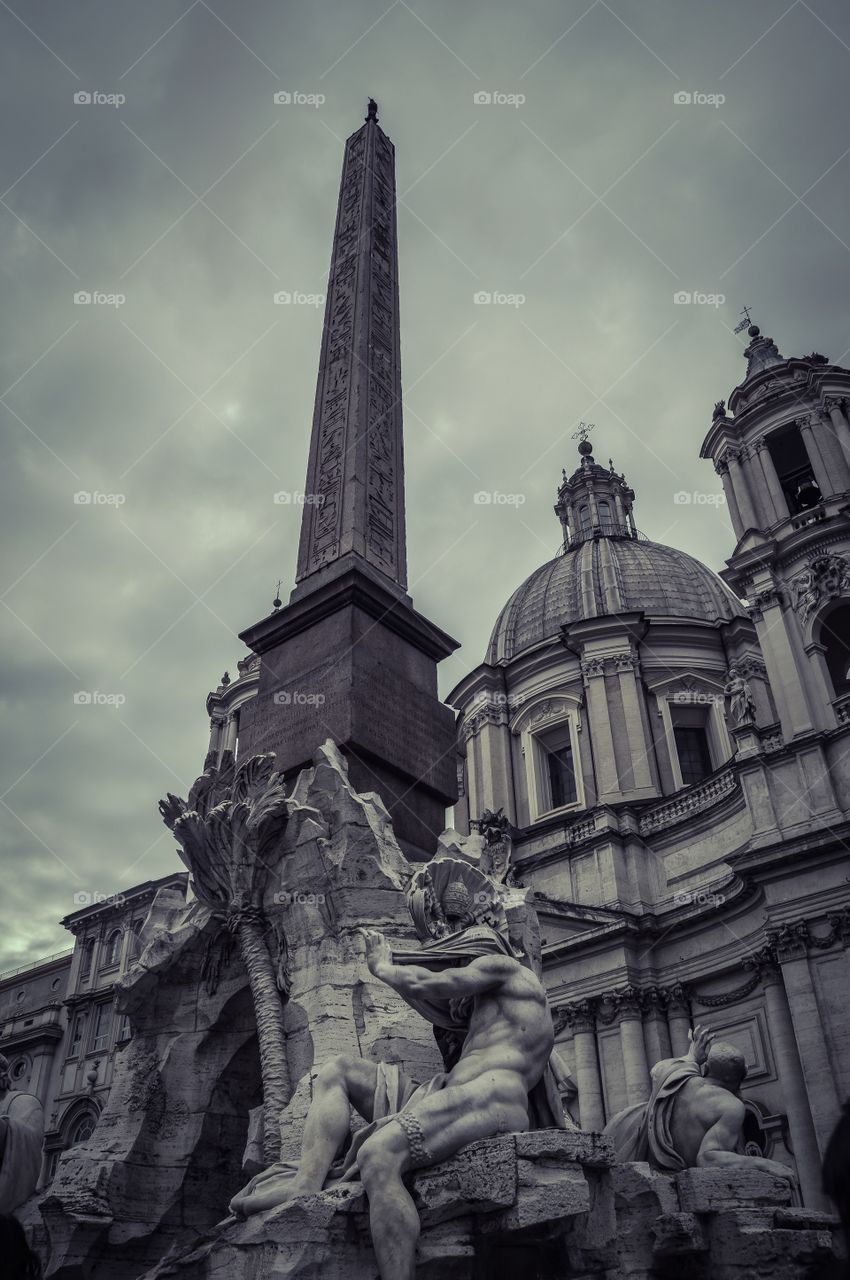 Fuente de los Cuatro Ríos - Piazza Navona (Roma - Italy)