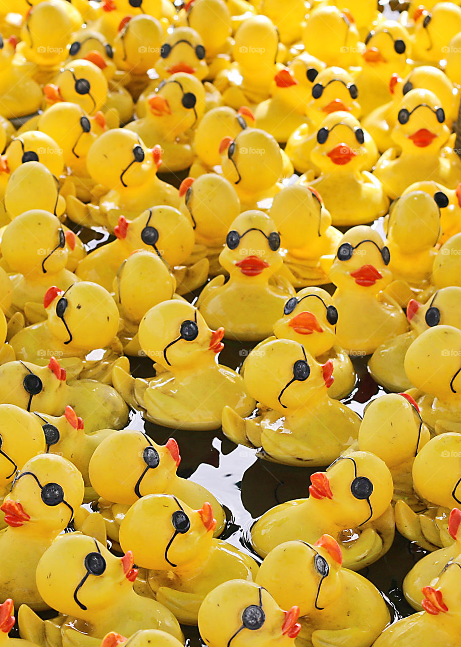 Floating Rubber Duckies / Ducks with Goggles