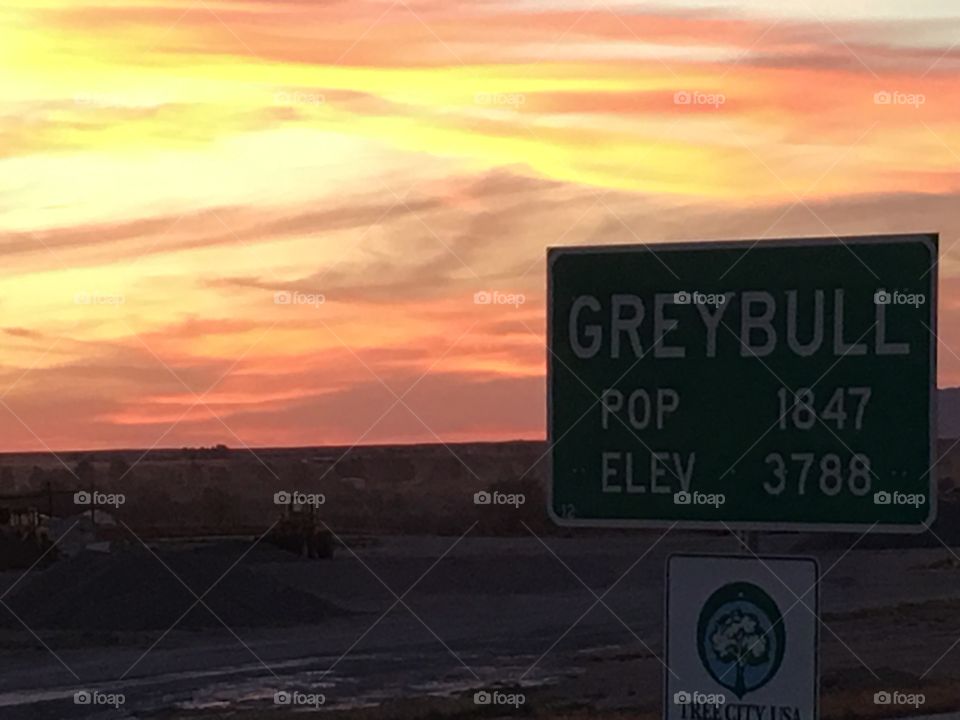 Greybull sign