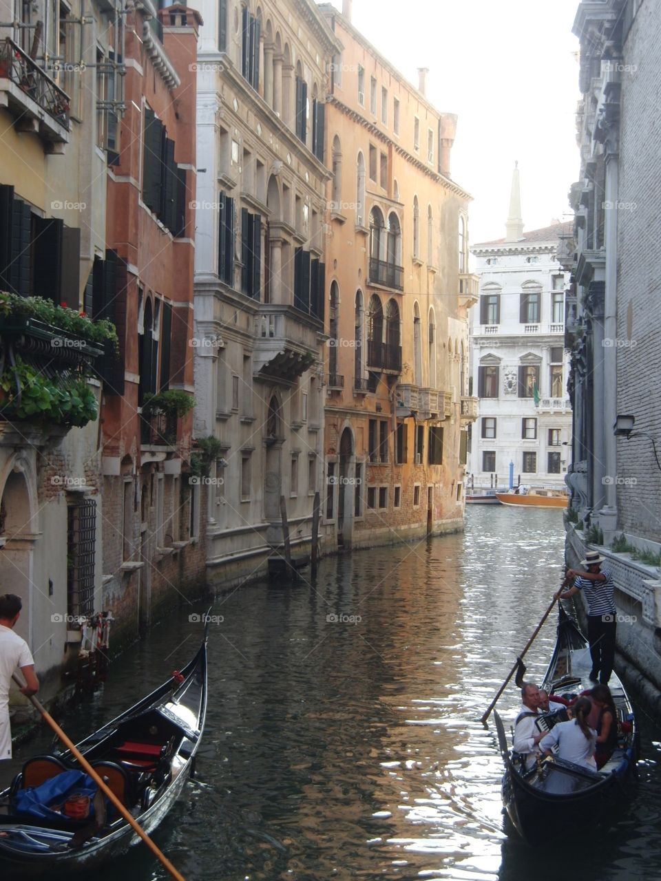 Side canal in Venice