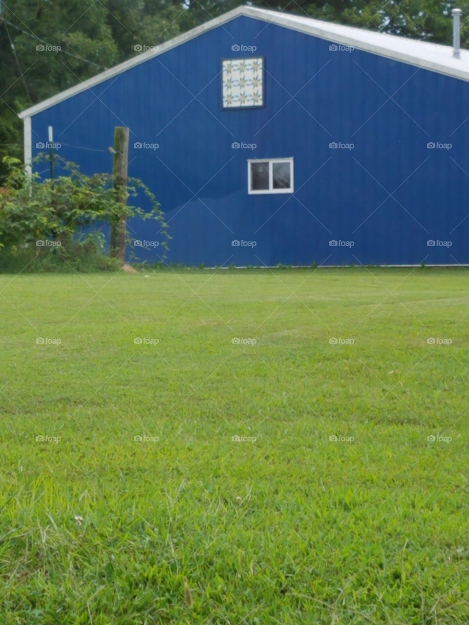 blue barn