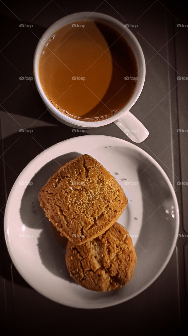 Cofee and cookies...An untold snacks for my evening