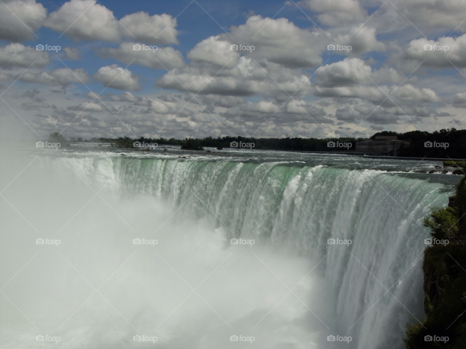 water waterfall fall crash by McDufus