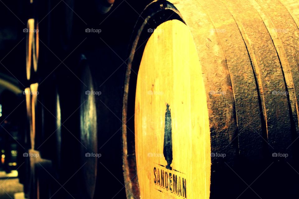 Porto Wine barrels 