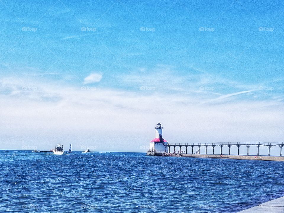 Michigan City lighthouse