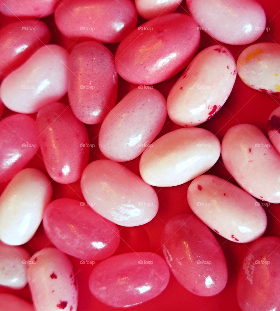Close-up of pink candies