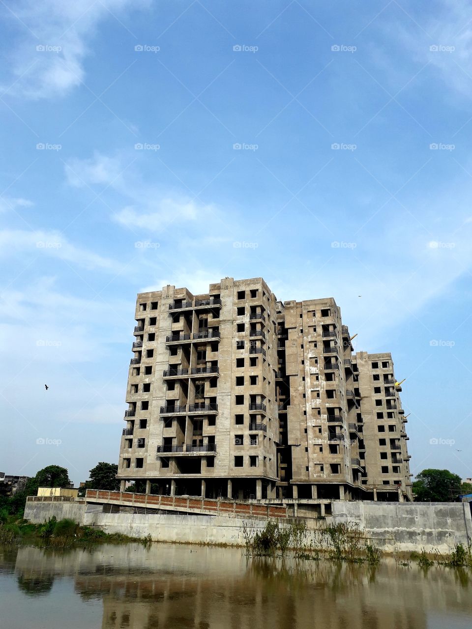 construction of building