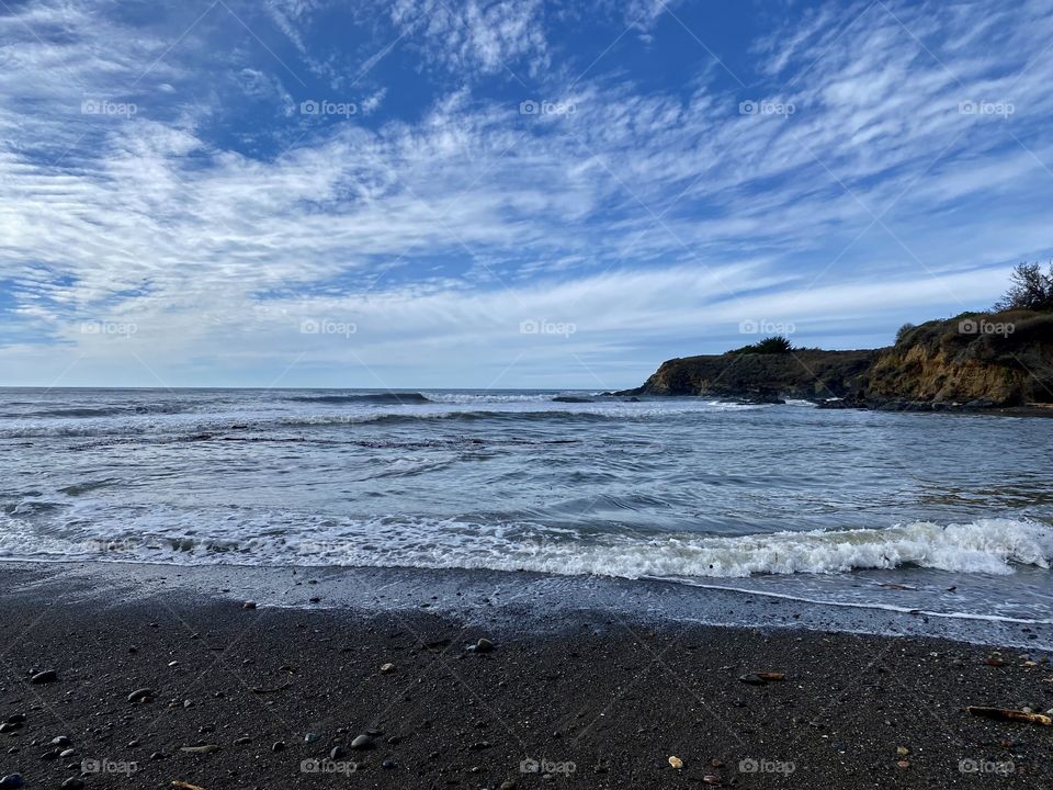 Arroyo Del Padre Juan Beach in San Simeon California 