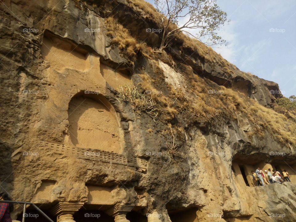 Indian caves