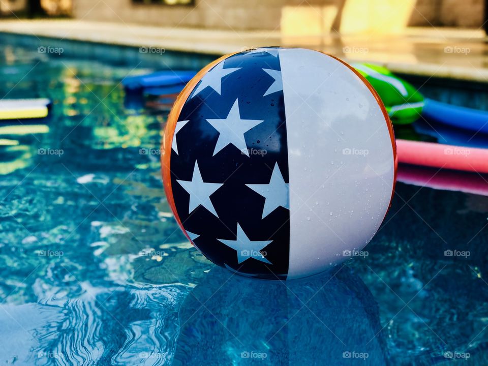 Summer Day In The Pool