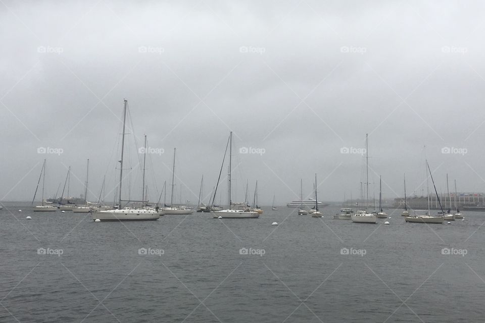 Sea, Sailboat, Yacht, Water, Harbor