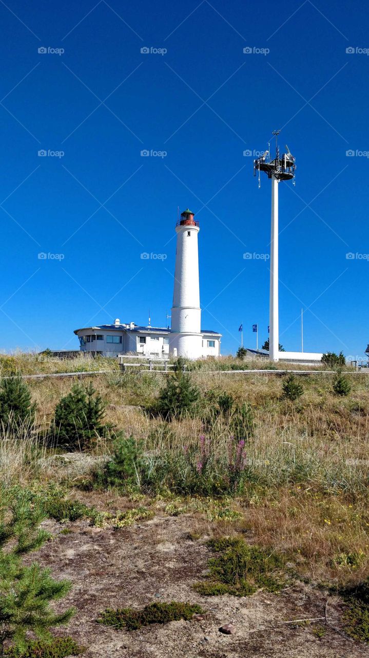 Lighthouse in Hailuoto, Finland, Baltic Sea
