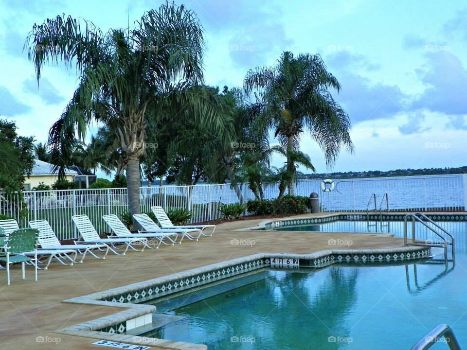Poolside