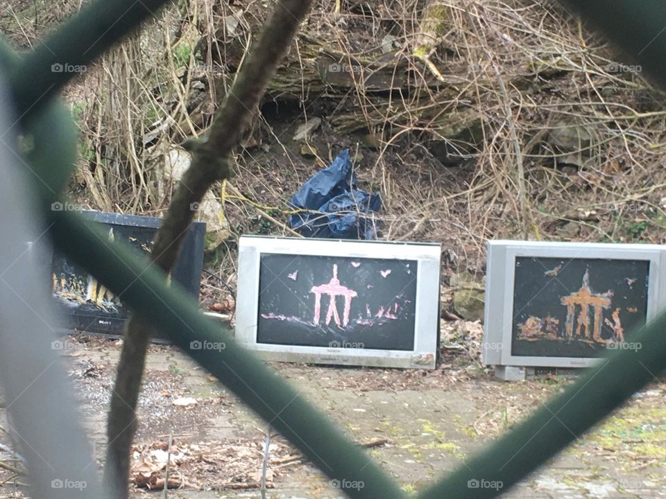 handmade art Teufelssee mountain Berlin 