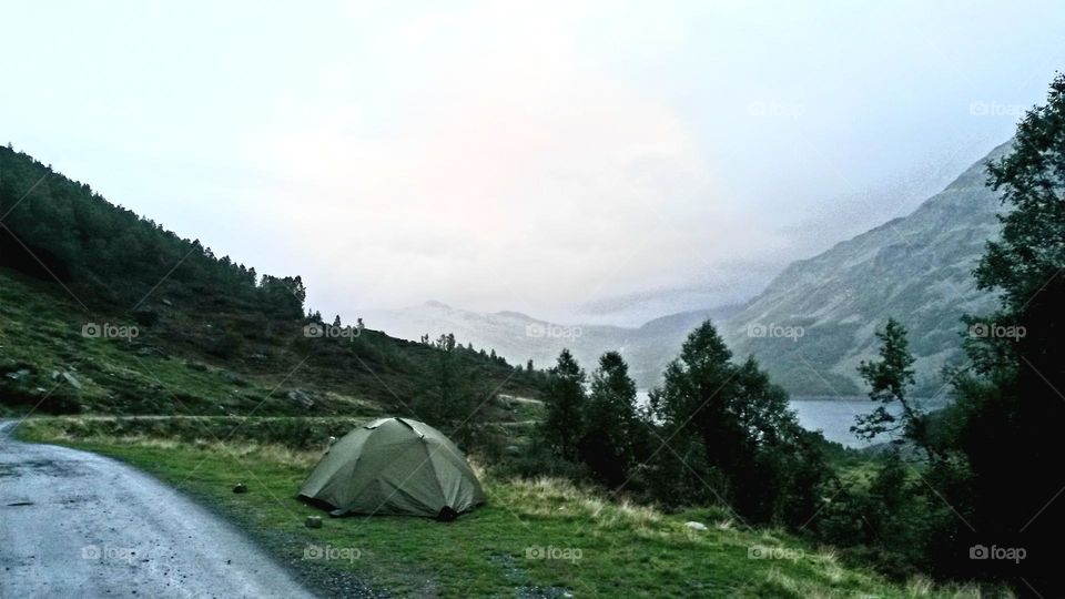 The rough nature in Norway