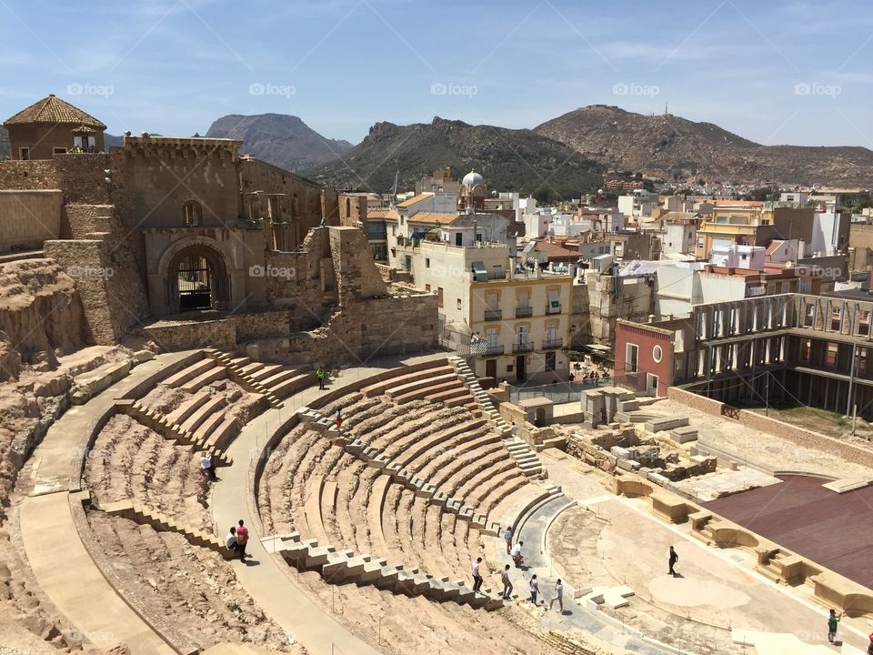 Amphitheater in Cartagena
